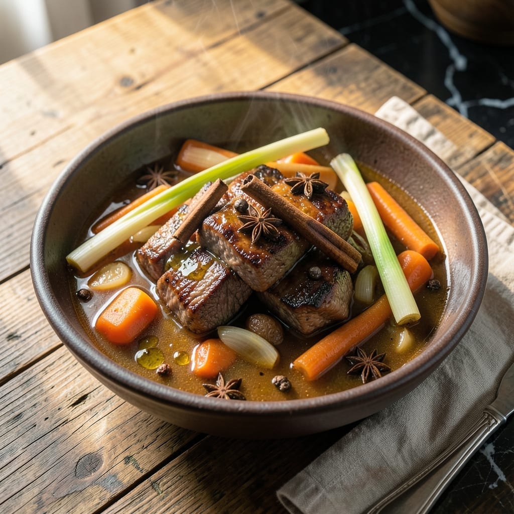 Bo Kho Crock Pot Recipe: Vietnamese Beef Stew With Star Anise Bo Kho Crock Pot Recipe: Vietnamese Beef Stew With Star Anise