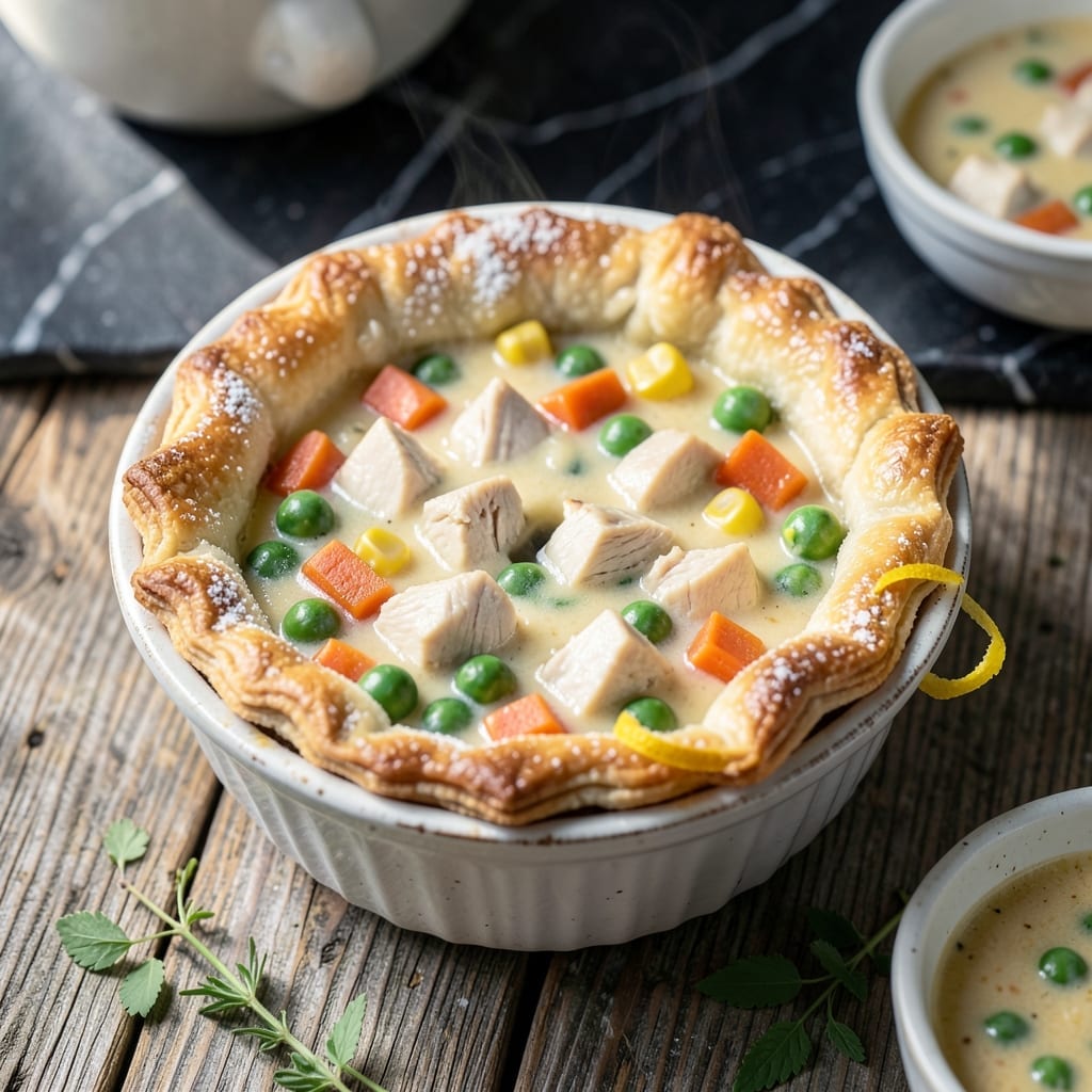 Campbell's Mini Pot Pie Recipe: Flaky Crust With Homestyle Filling Campbell's Mini Pot Pie Recipe: Flaky Crust With Homestyle Filling