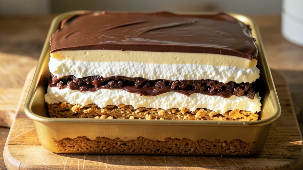 7 Layer Bars Recipe Without Coconut: Creamy Vanilla Bean Swirls and Walnut Crunch