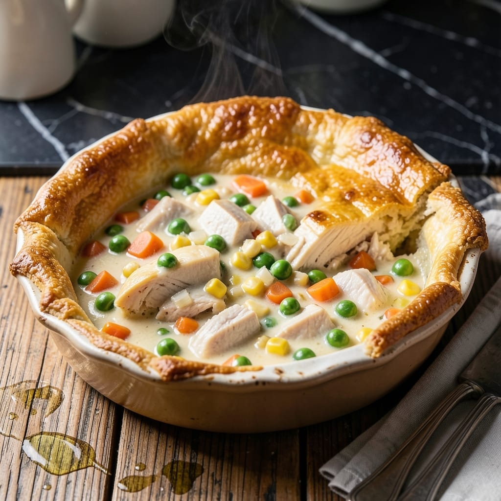 Chicken Pot Pie Crust Recipe With Bisquick: Flaky Golden Layers Without the Fuss