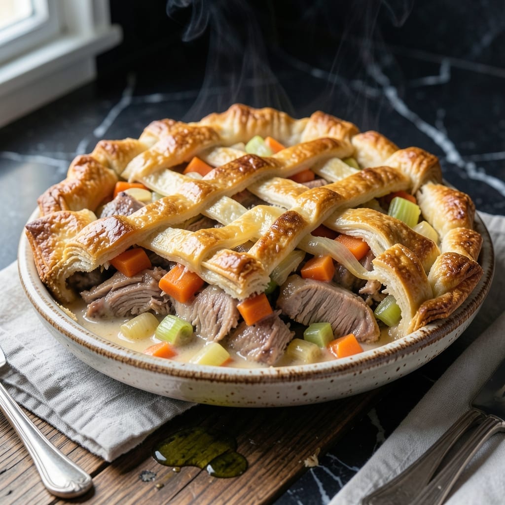 Smoked Turkey Pot Pie Recipe: Golden Crust Hugging Smoky Filling Smoked Turkey Pot Pie Recipe: Golden Crust Hugging Smoky Filling