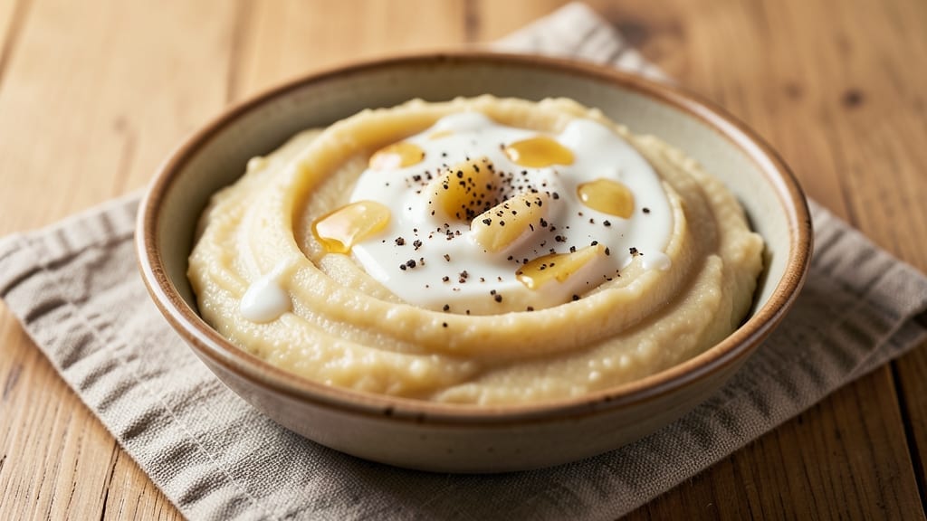 50/50 Mashed Potatoes Recipe: Ultra-Creamy With Zero Lumps