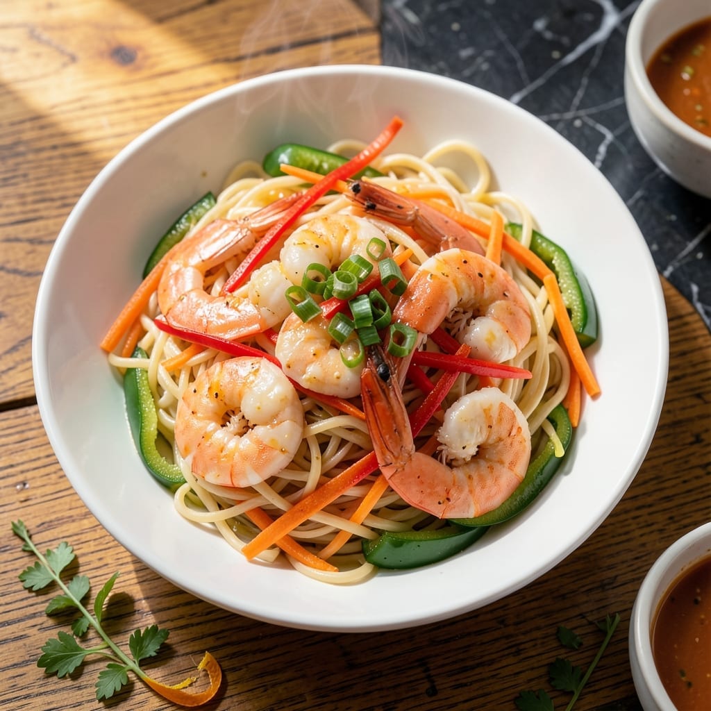 Instant Pot Singapore Recipe: Spiced Noodle Stir-Fry in Minutes
