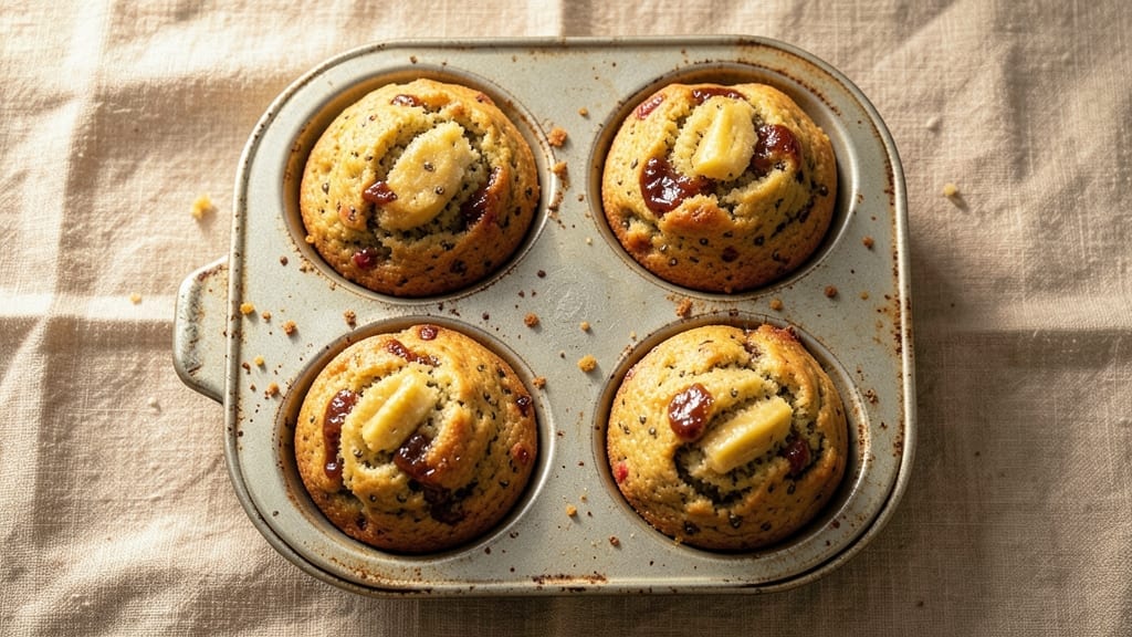 4 Ripe Banana Muffins Recipe: Caramelized Sweetness With Hidden Veggie Boost
