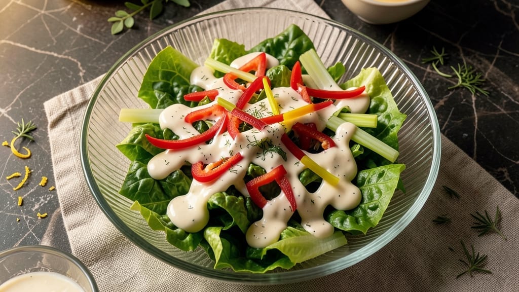 5 Cup Salad Recipe with Sour Cream: Creamy Ranch Dressing Fusion in One Bowl