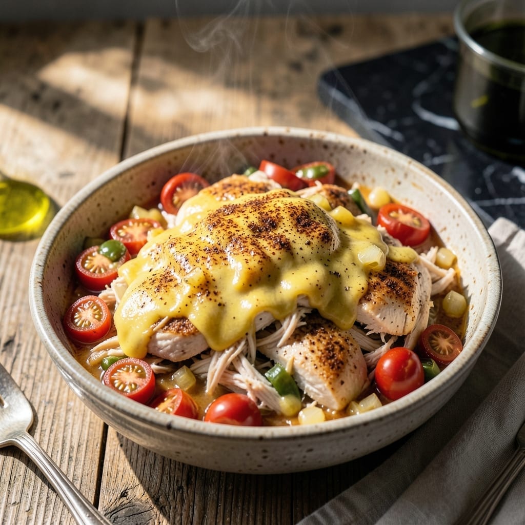 Chicken Queso Crock Pot Recipe: Cheesy Tex-Mex in Hands-Free Ease