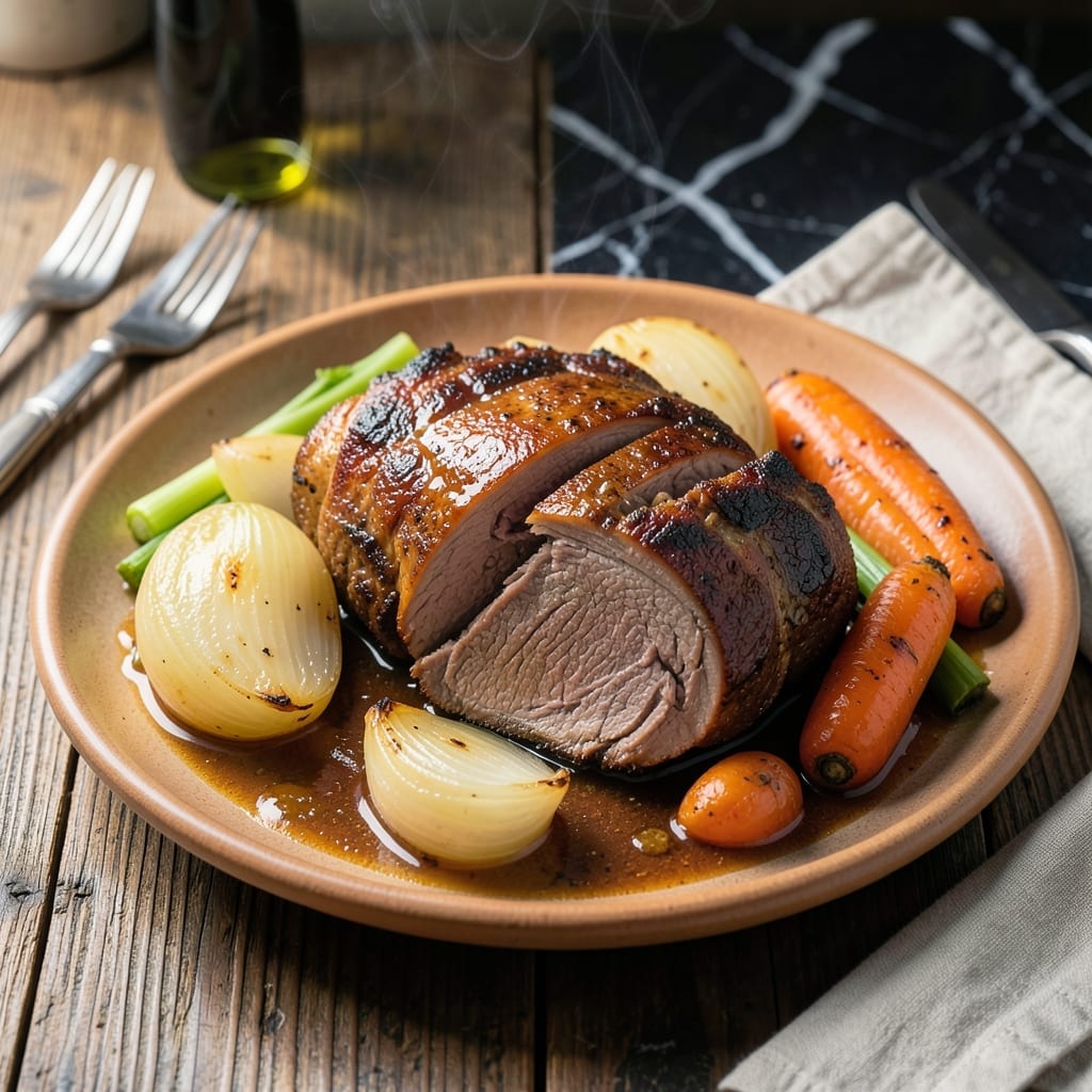 Baked Pot Roast Recipe: Dutch Oven Braised to Fork-Tender Richness