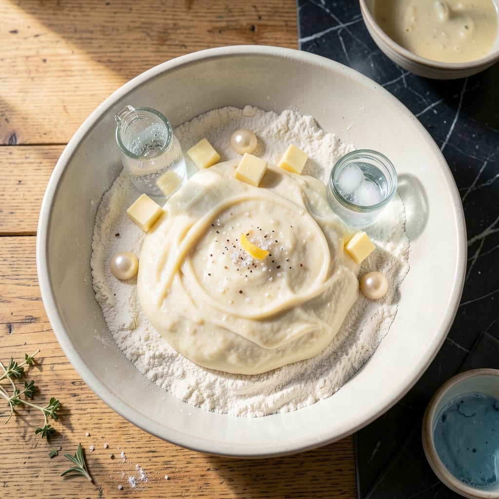 Slippery Pot Pie Dough Recipe: No-Roll Flaky Shortcut