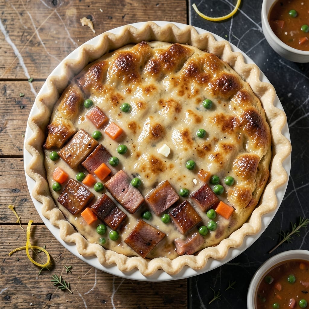 Ham Pot Pie Dough Recipe: Buttery Layers for Savory Fillings