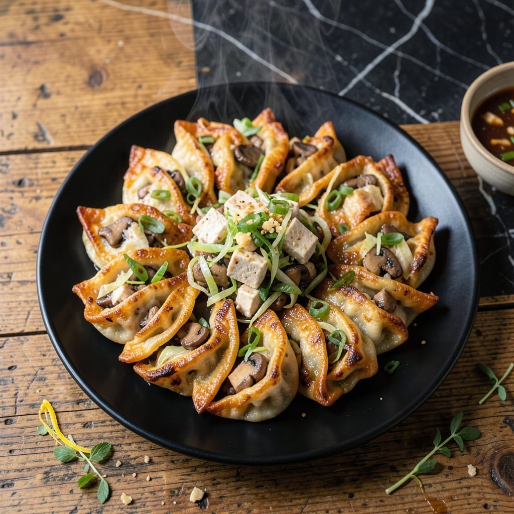 Vegetarian Pot Stickers Recipe: Pan-Fried Crispness With Savory Filling