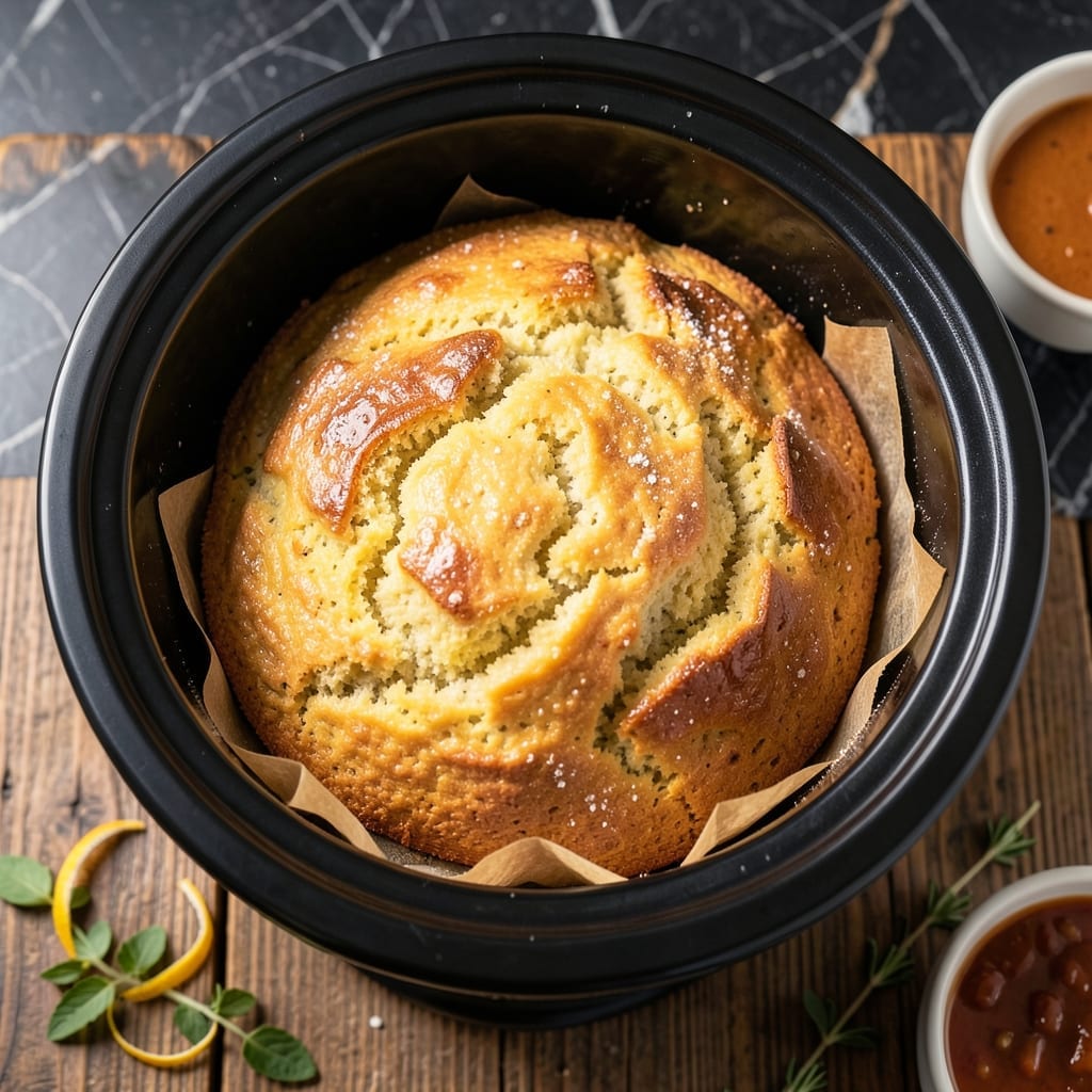 Cornbread in Crock Pot Recipe: Moist Crumb With Zero Oven Space