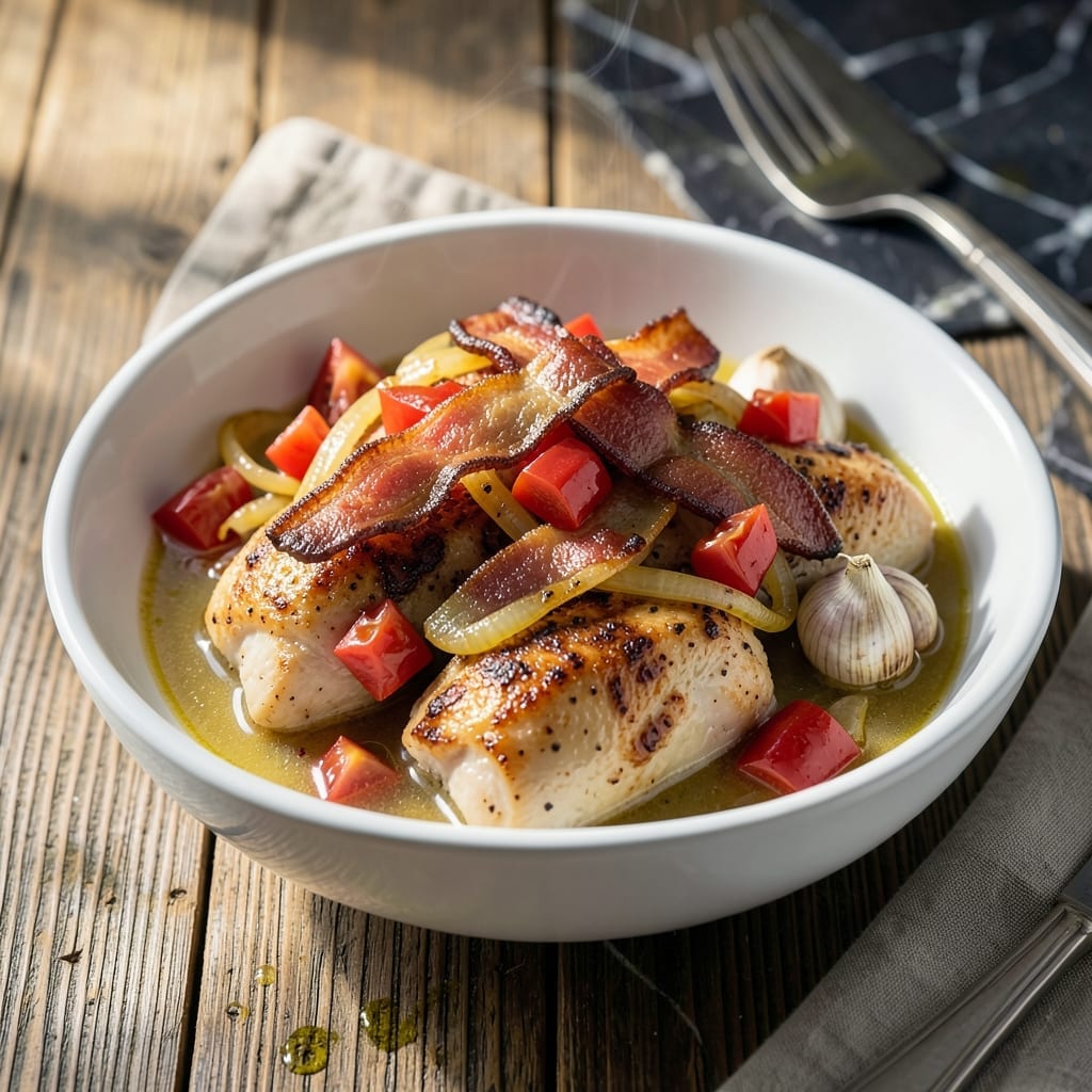 Chicken Bacon Crock Pot Recipe: Hands-Off Smoky and Savory Feast Chicken Bacon Crock Pot Recipe: Hands-Off Smoky and Savory Feast