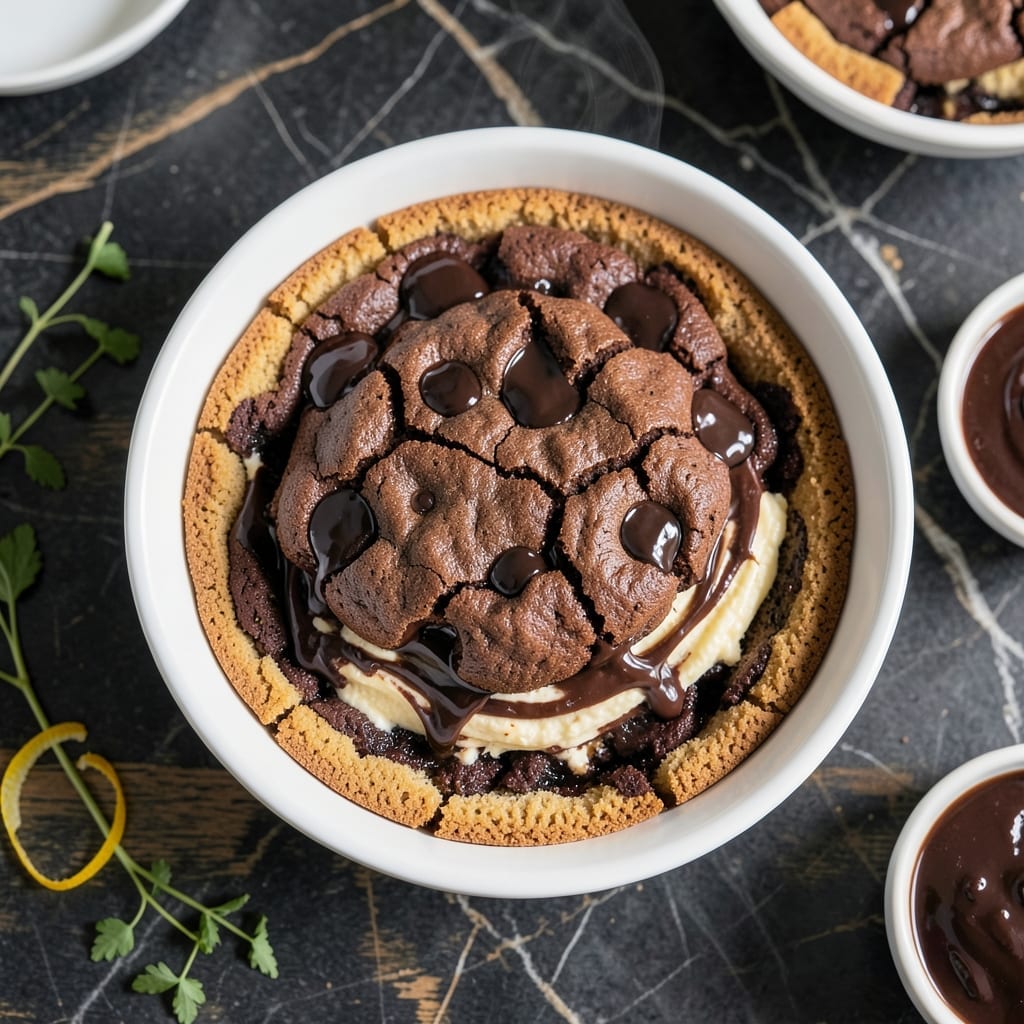 Crock Pot Brookie Recipe: Fudgy Brownie Meets Soft Cookie