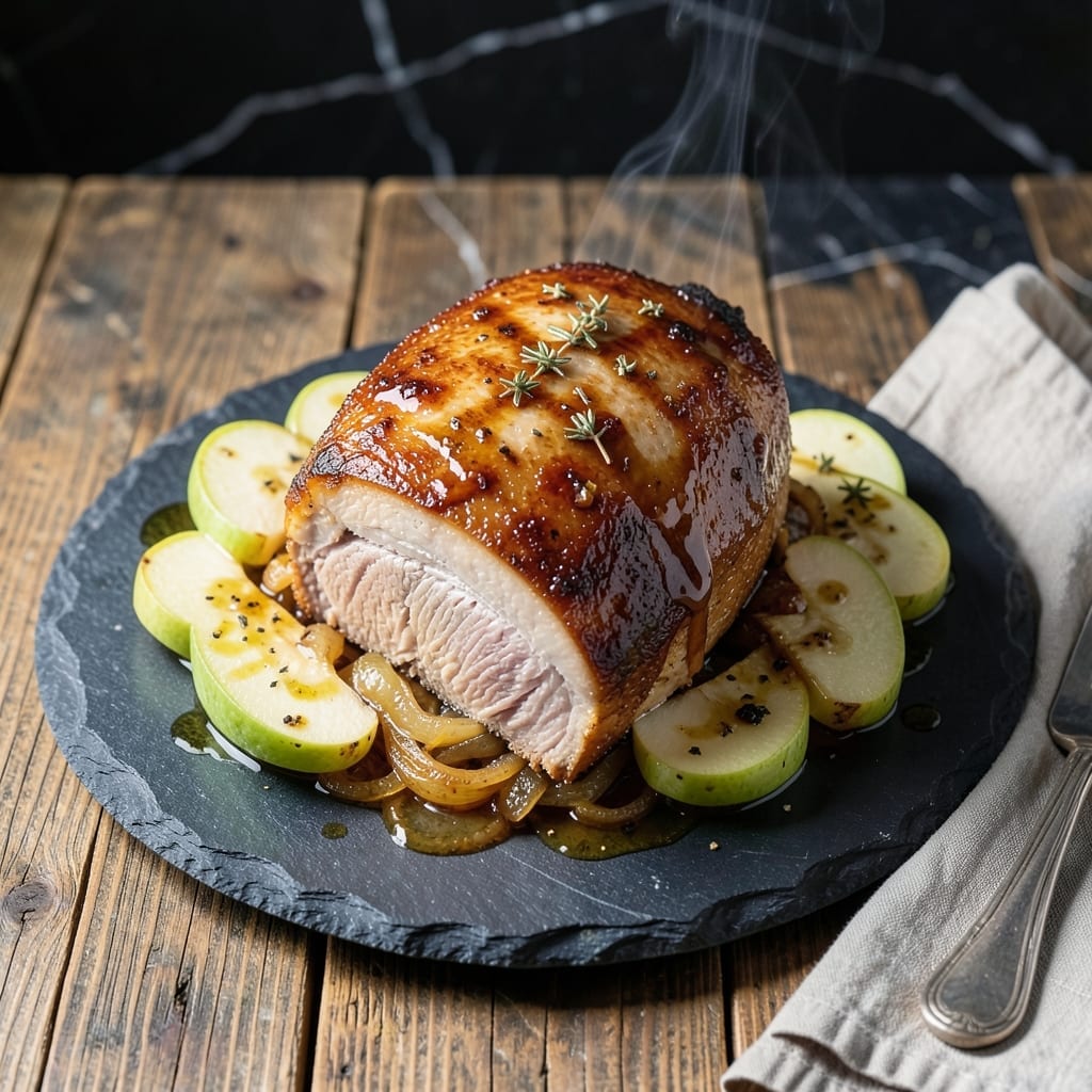 Pork Roast and Apples Crock Pot Recipe: Hands-Free Autumn Feast Pork Roast and Apples Crock Pot Recipe: Hands-Free Autumn Feast