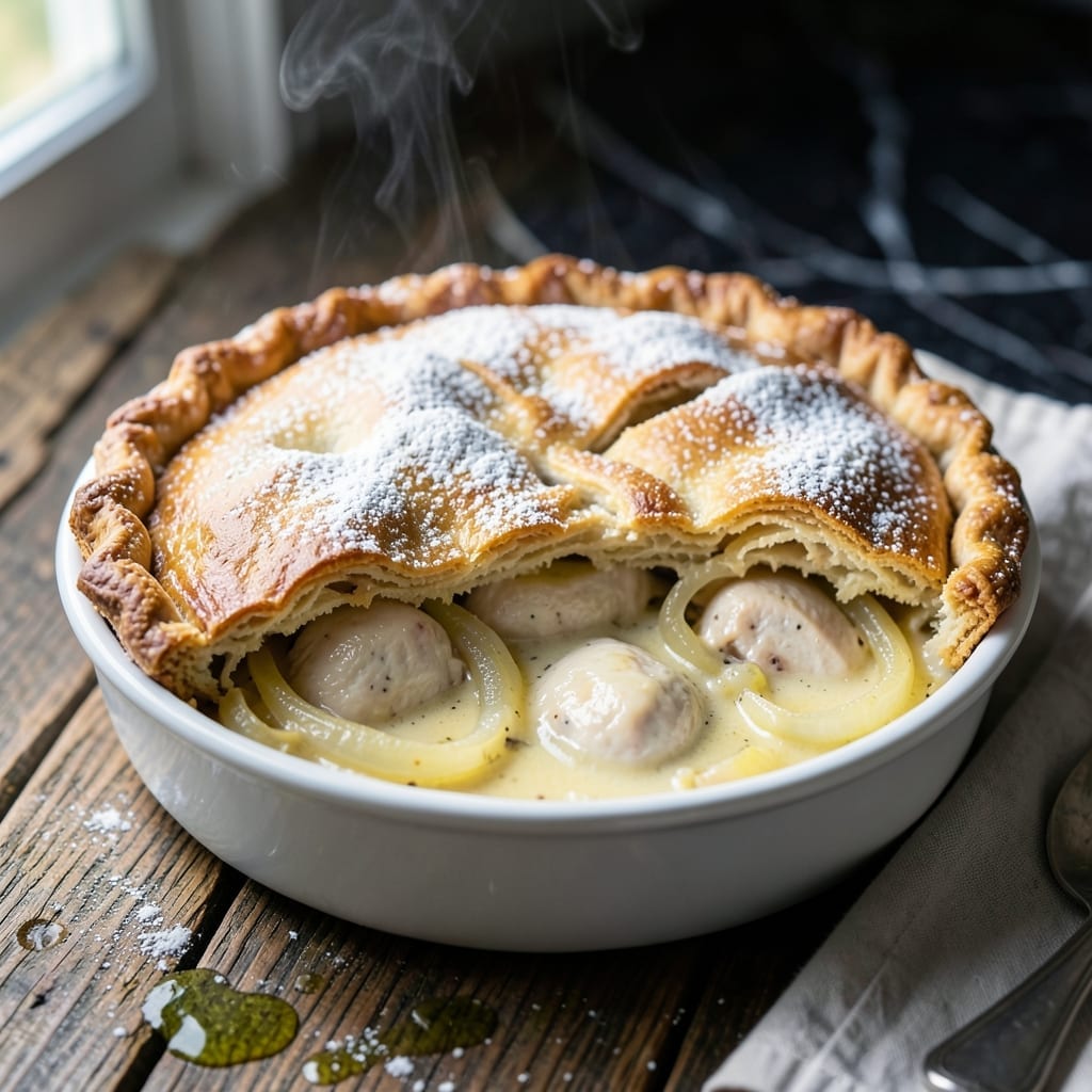 Chicken Pot Pie Recipe NYT: Homemade Pastry With Classic Creamy Filling