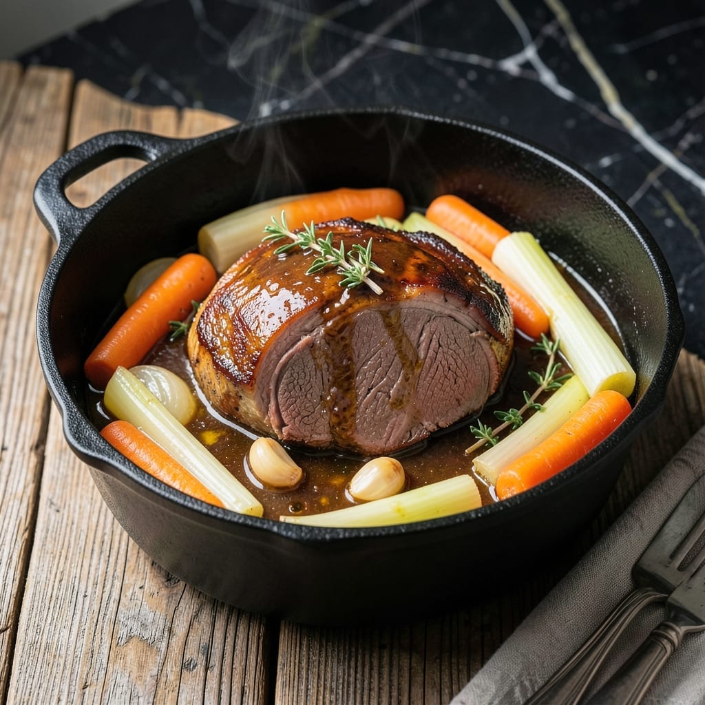 Tangy Pot Roast Recipe: Slow-Braised With a Zesty Twist