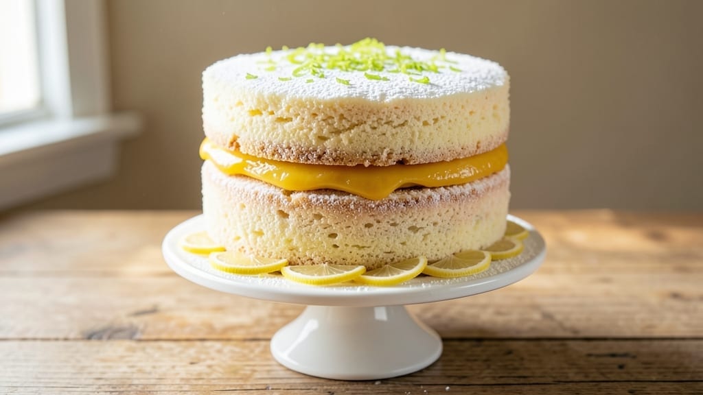 2 Layer Lemon Cake Recipe: Zesty Layers and Cream Cheese Frosting Bliss