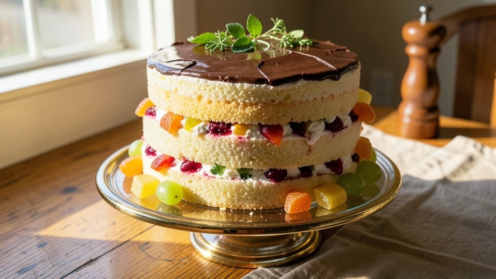 1960s Fruit Cocktail Cake Recipe: Nostalgic Layers of Citrus and Vanilla Bliss