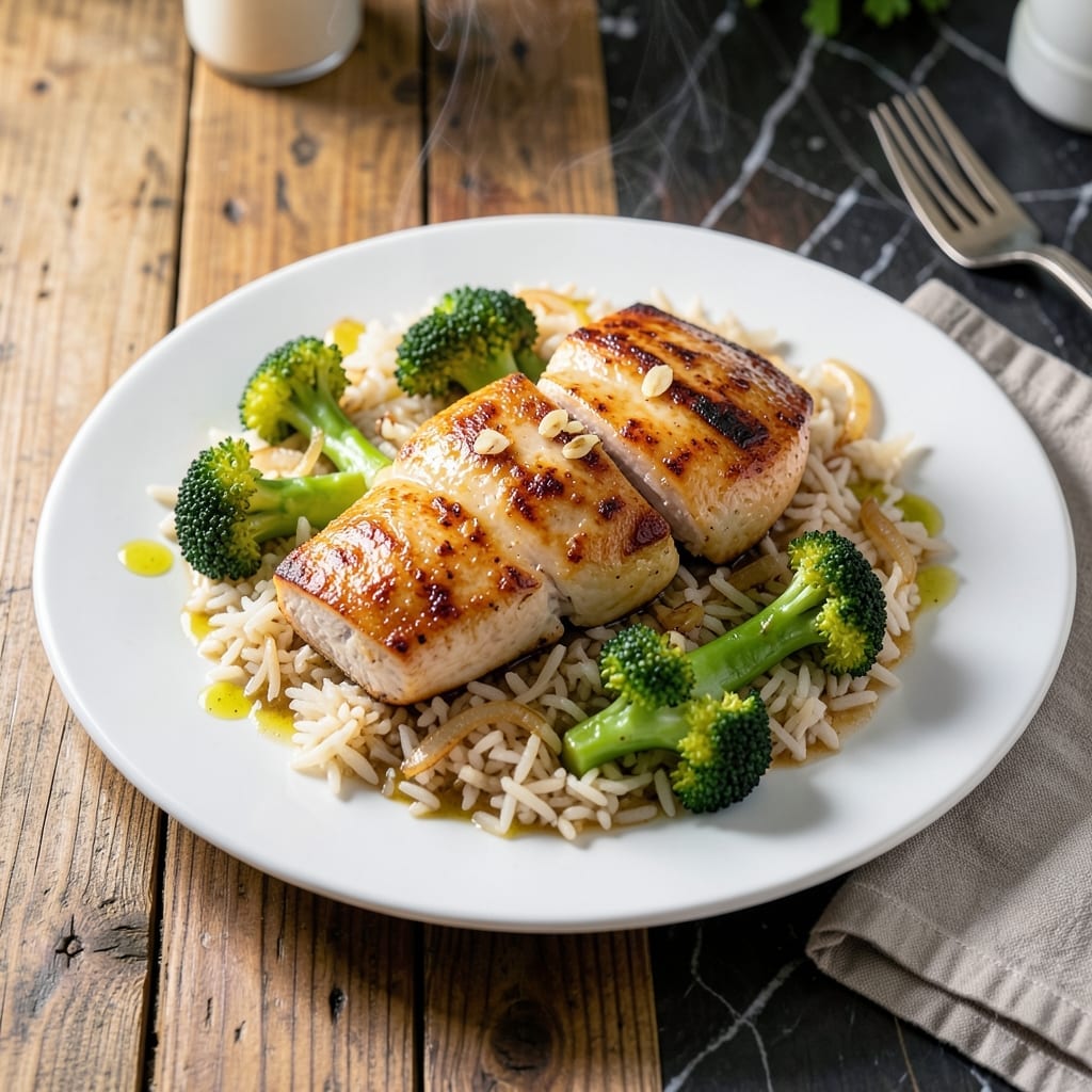 One Pot Chicken Rice and Broccoli Recipe: Quick Weeknight Savior