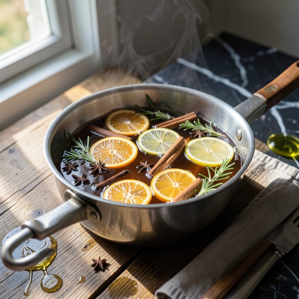 Simmer Pot Kit Recipe: Aromatic Holiday Spice Infusion