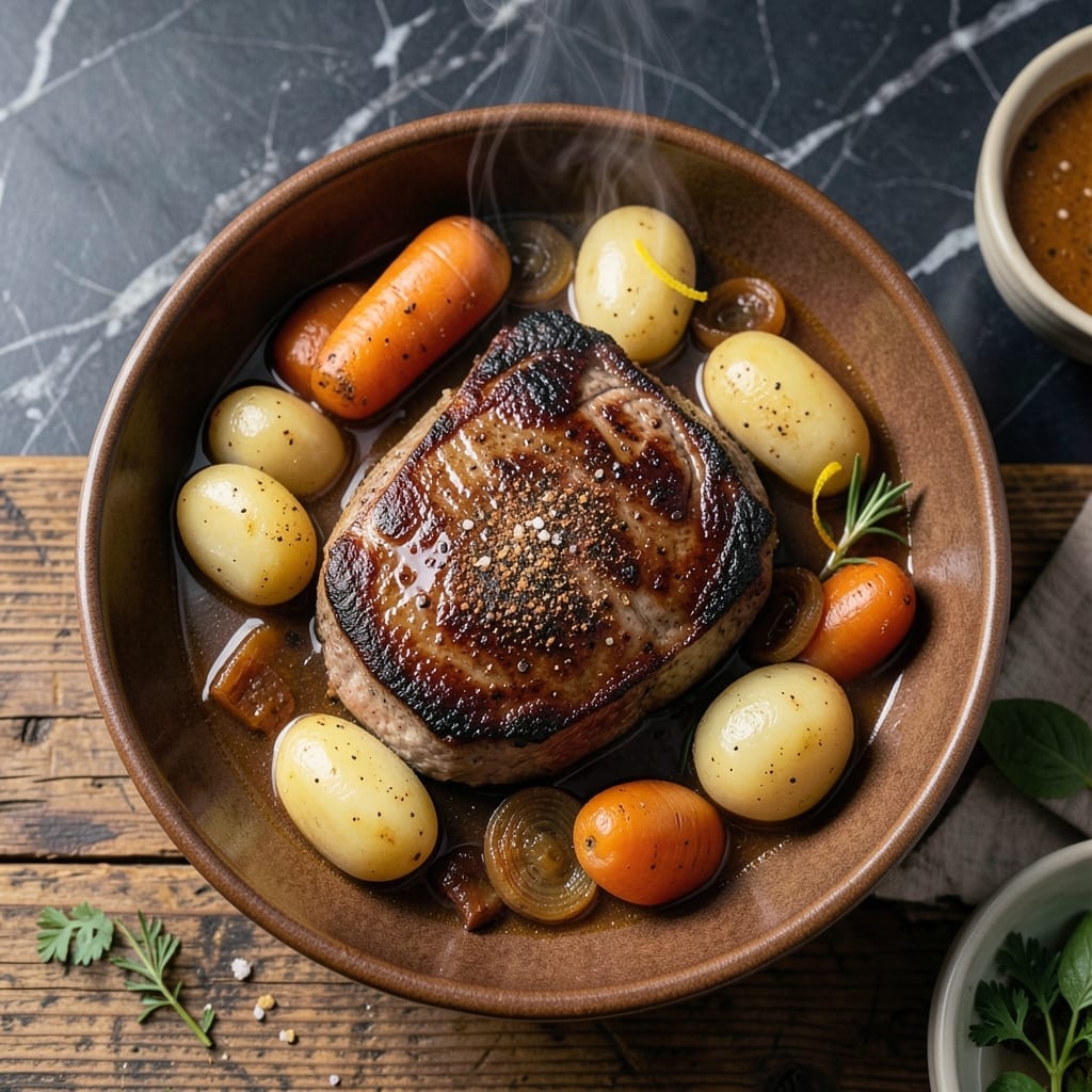 Pork Sirloin Steak Crock Pot Recipe: Fall-Off-The-Bone Slow Cooked Flavor