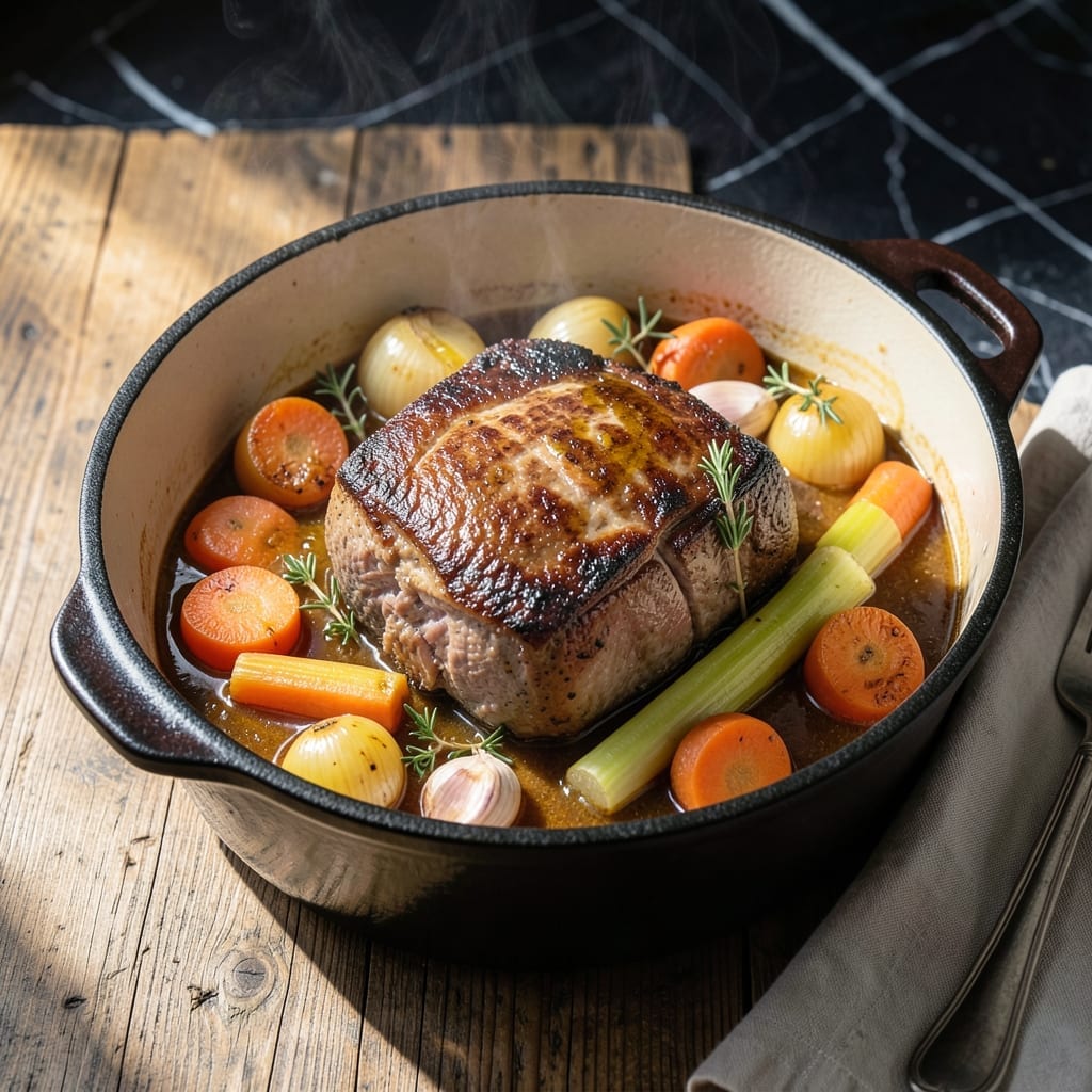Pot Roast Recipe Stove Top No Wine: Fork-Tender Beef With Pantry Staples