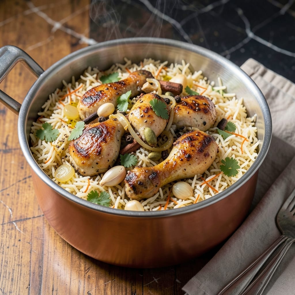 One Pot Chicken Pulao Recipe: Fragrant Basmati With Toasted Spices One Pot Chicken Pulao Recipe: Fragrant Basmati With Toasted Spices