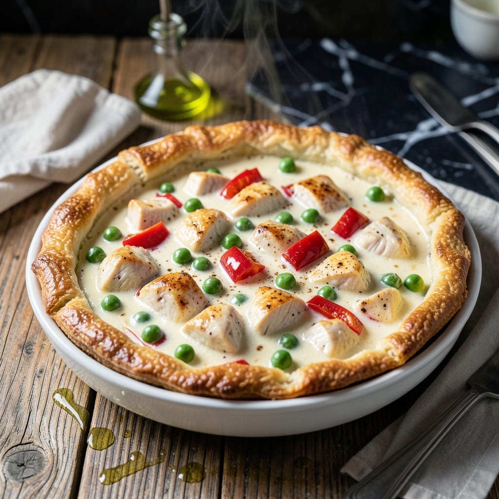 Atkins Chicken Pot Pie Recipe: Low-Carb Comfort With Flaky Almond Crust