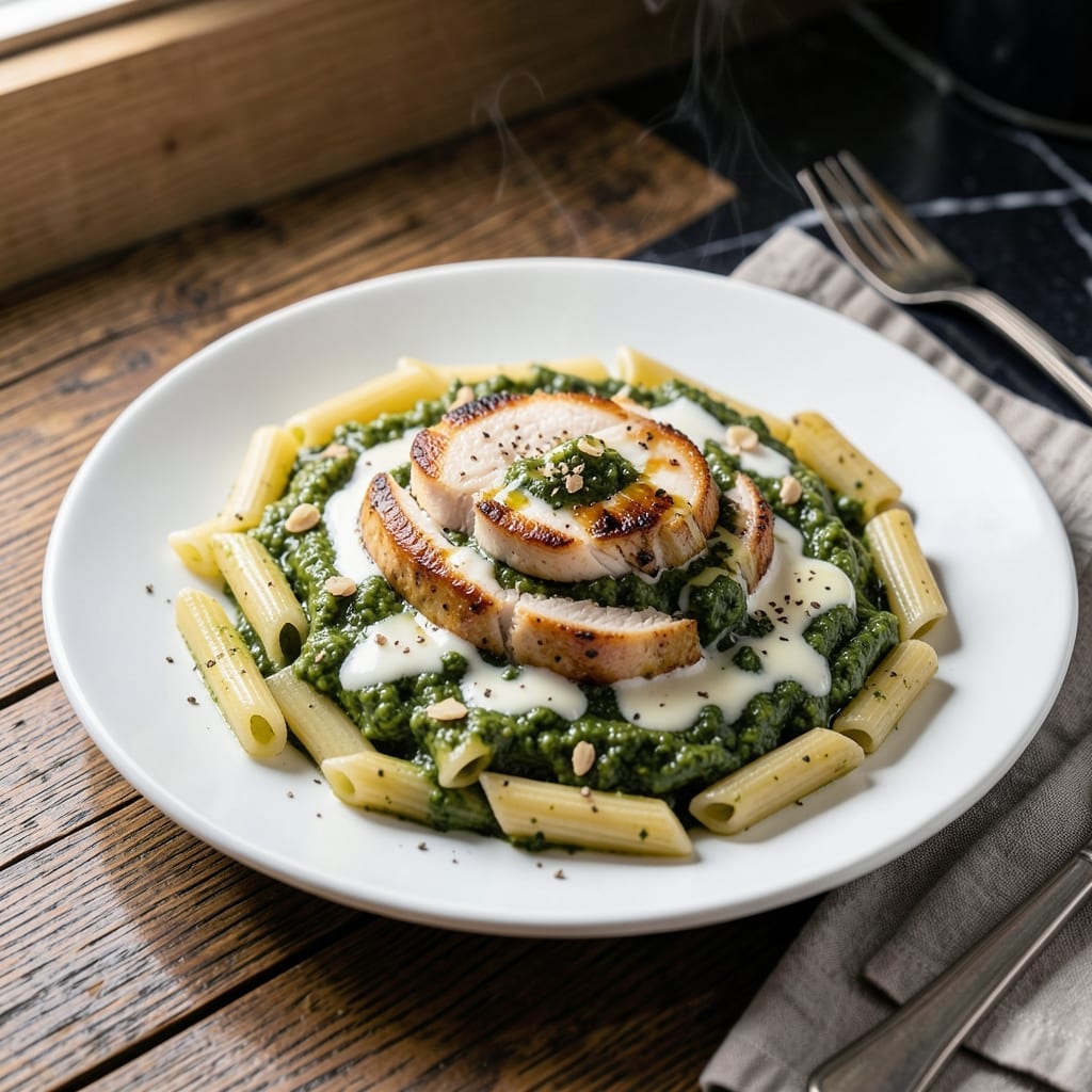 Chicken Pesto Pasta Instant Pot Recipe: Basil-Infused Creaminess in Minutes Chicken Pesto Pasta Instant Pot Recipe: Basil-Infused Creaminess in Minutes