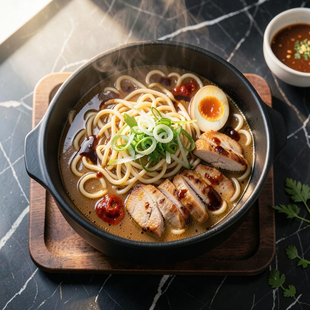 Korean Ramen Pot Recipe: Spicy Umami Noodles in Minutes