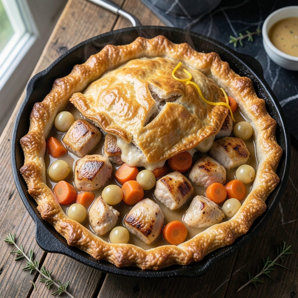 Dutch Pot Pie Recipe: Flaky Crust Over Savory Stew