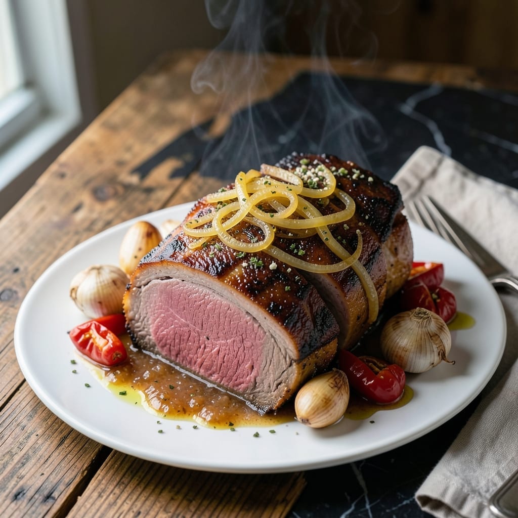 Instant Pot Bottom Round Roast Recipe: Mississippi-Style Pepperoncini Flavor