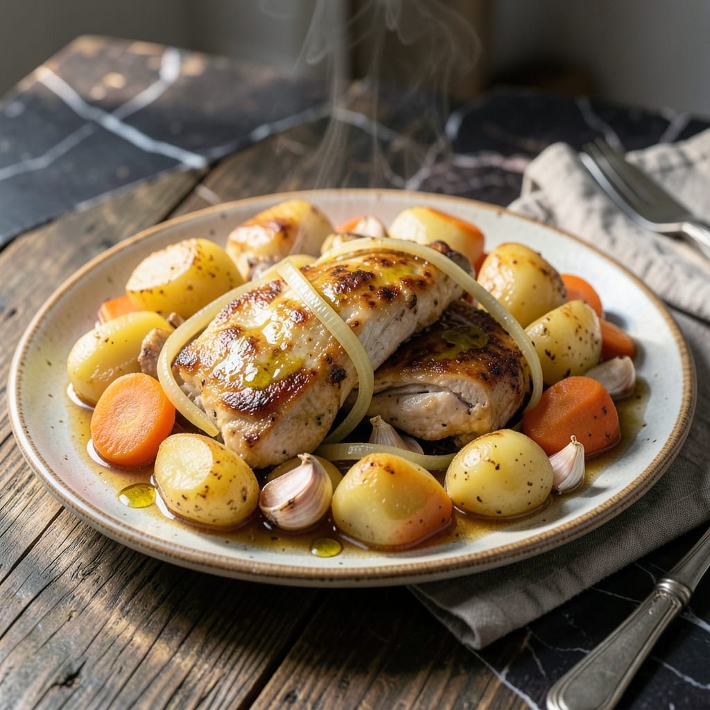 Crock Pot Recipe Chicken Potatoes Carrots: Hands-Off Savory Supper