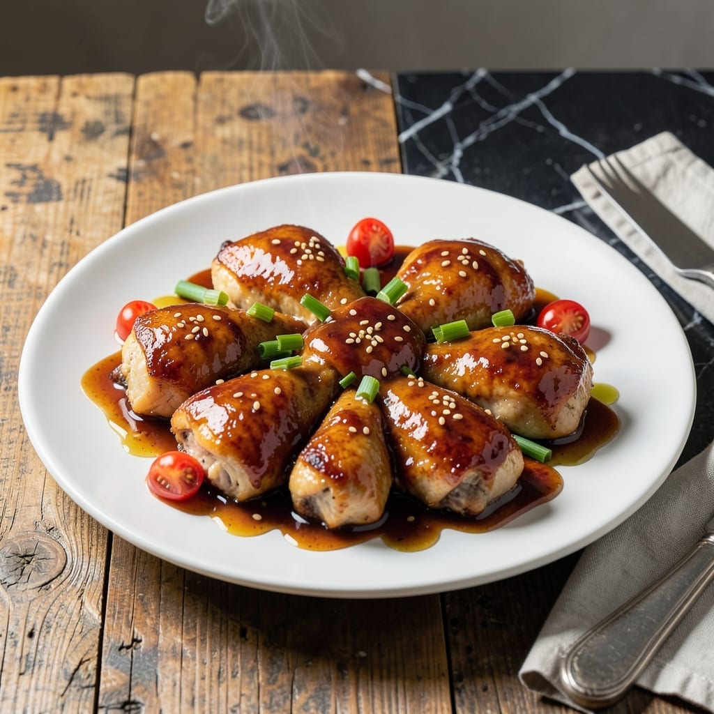 Crock Pot Honey Bourbon Chicken Recipe: Sweet and Smoky Slow-Cooked Delight