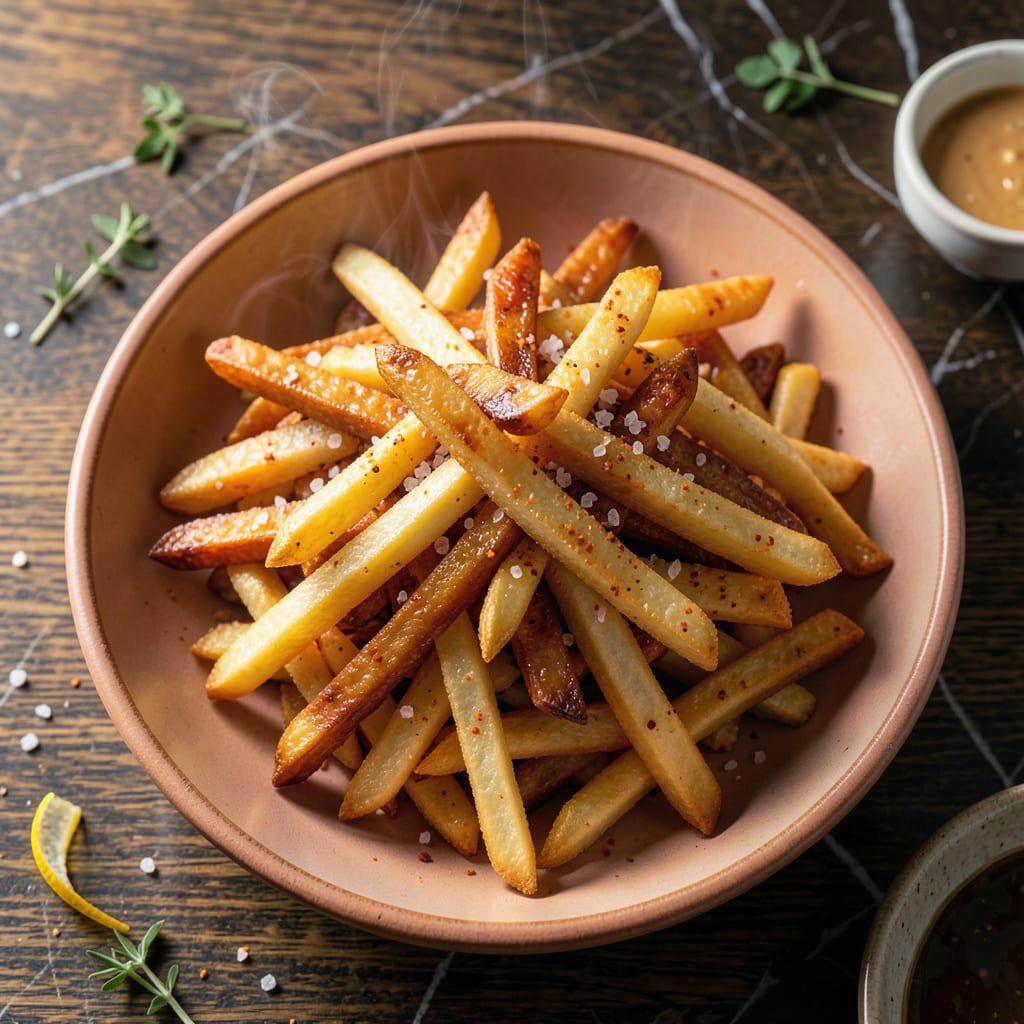 Visual representation of Duck Fat French Fries Recipe: Crispy Golden Perfection