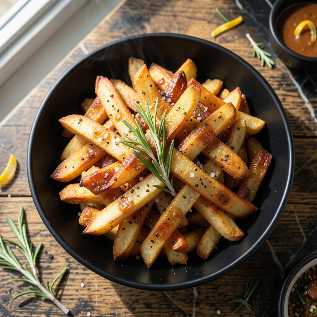 Complete Duck Fat Fries Recipe: Ultra Crispy Golden Sticks overview image