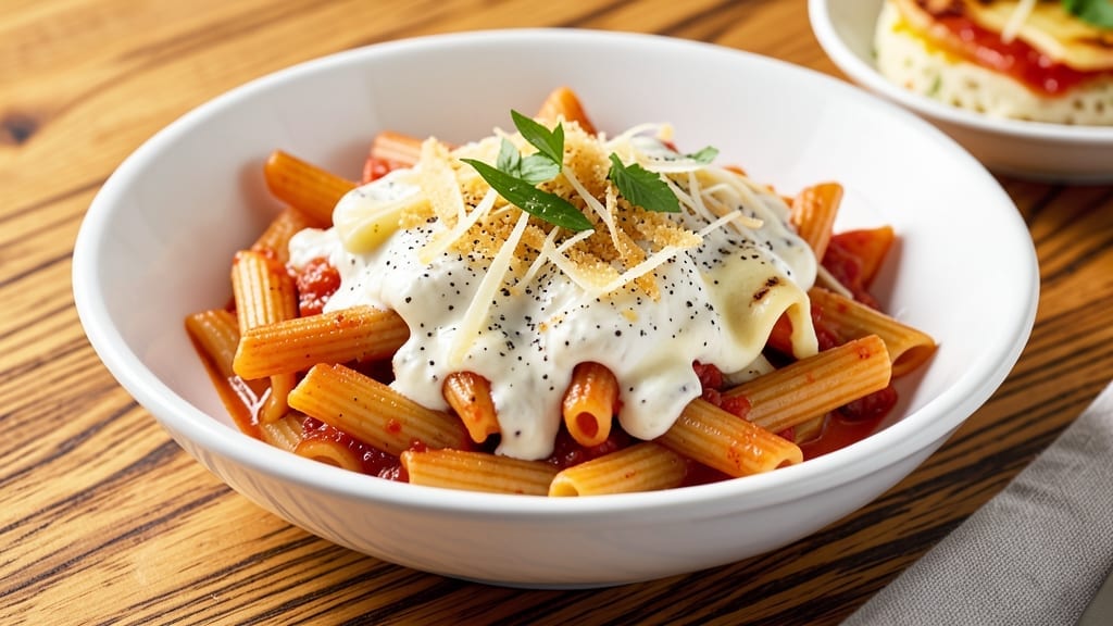 5 Cheese Ziti Pasta Recipe: Al Dente Noodles Buried in Melty Cheese Heaven 5 Cheese Ziti Pasta Recipe: Al Dente Noodles Buried in Melty Cheese Heaven