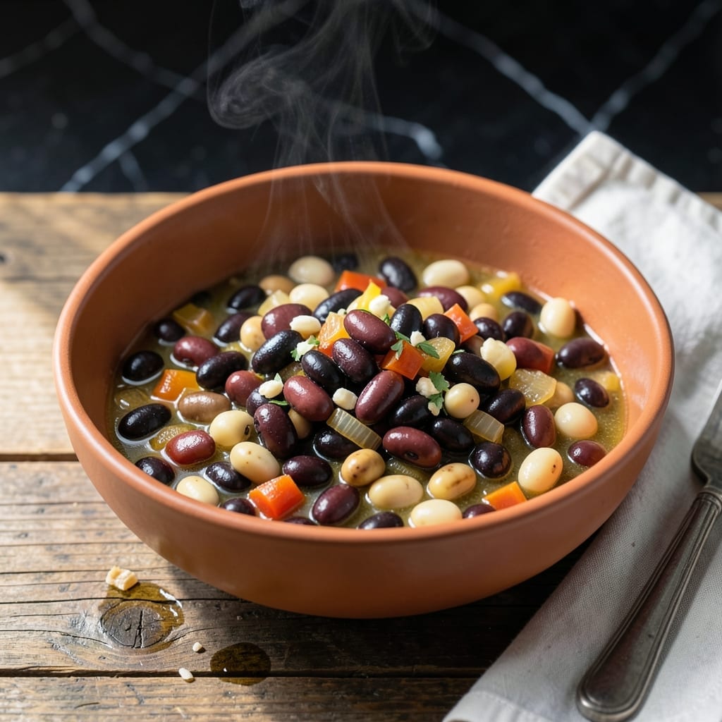 5 Bean Crock Pot Recipe: Hearty Plant-Based Protein for a Crowd 5 Bean Crock Pot Recipe: Hearty Plant-Based Protein for a Crowd