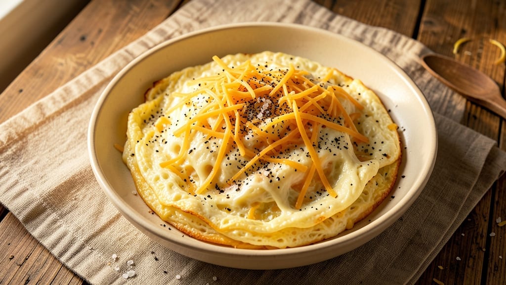 12-Egg Omelette Recipe: Fluffy Cloud-Like Height With Cheese Pull