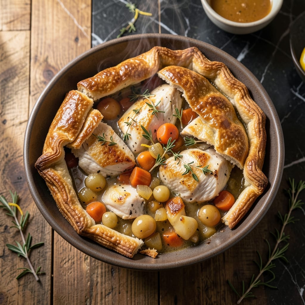 Today Show Recipe Chicken Pot Pie: Flaky Crust Over Savory Filling