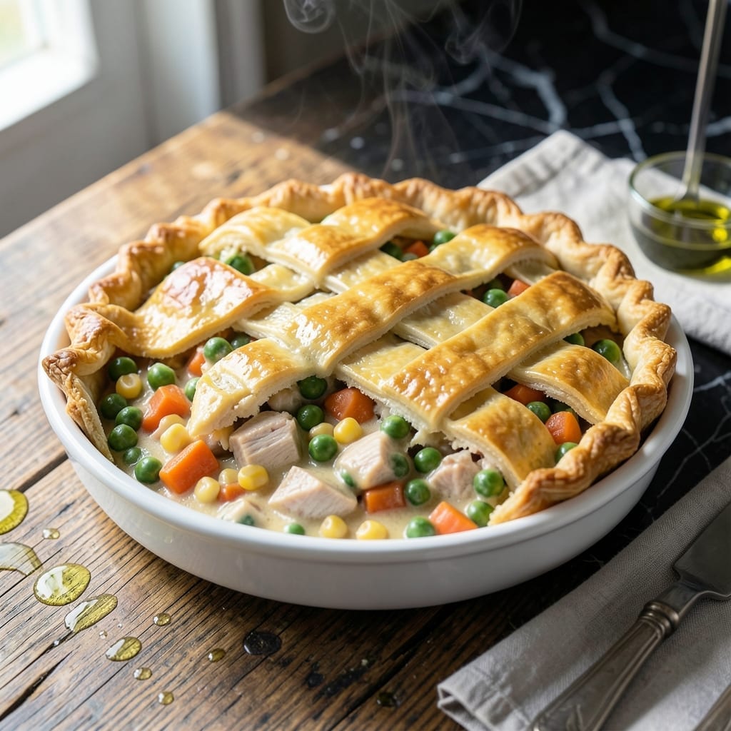 Pot Pie Recipe With Frozen Vegetables: Flaky Crust With Hearty Fillings Pot Pie Recipe With Frozen Vegetables: Flaky Crust With Hearty Fillings