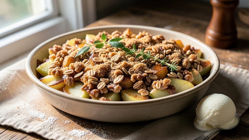 3 Ingredient Apple Crisp Recipe: Warm Spice Crunch in Under 30 Minutes