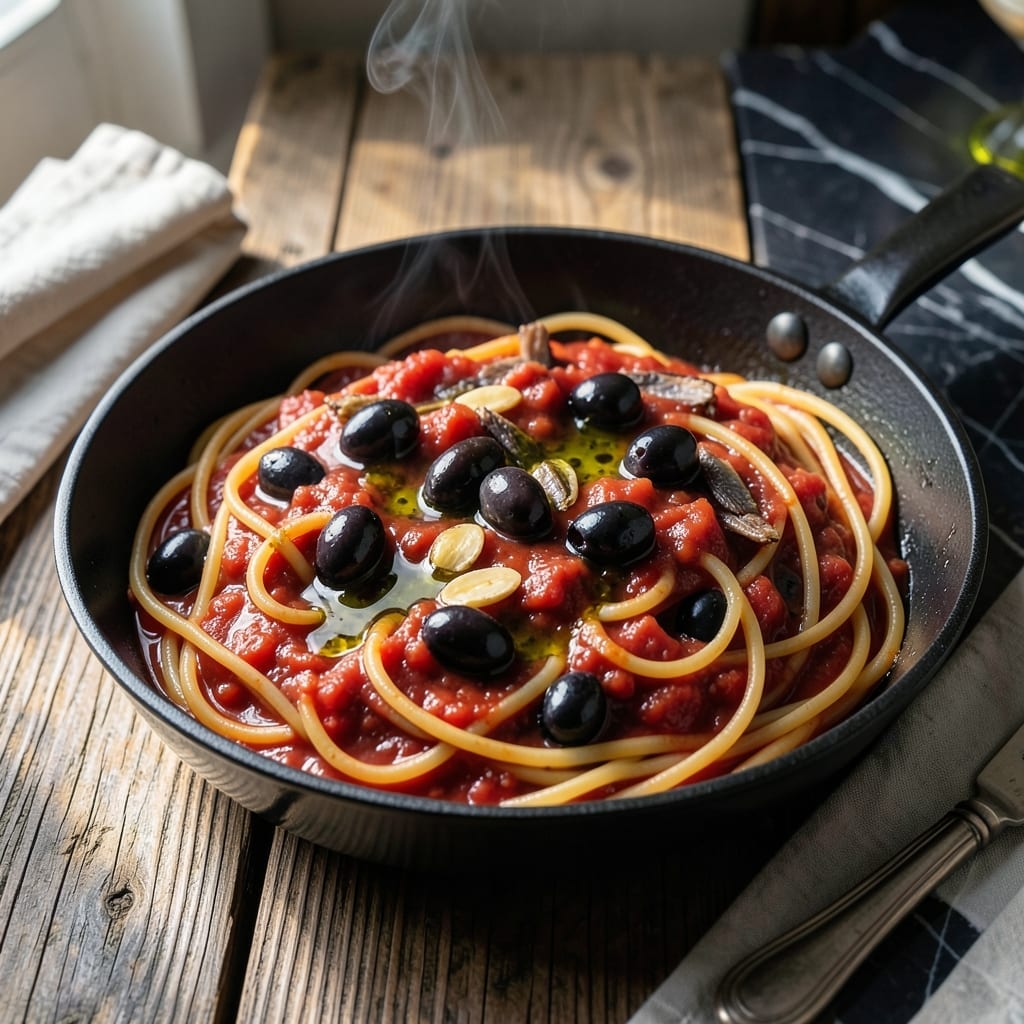 One Pot Puttanesca Recipe: Bold Italian Flavors in One Simmer