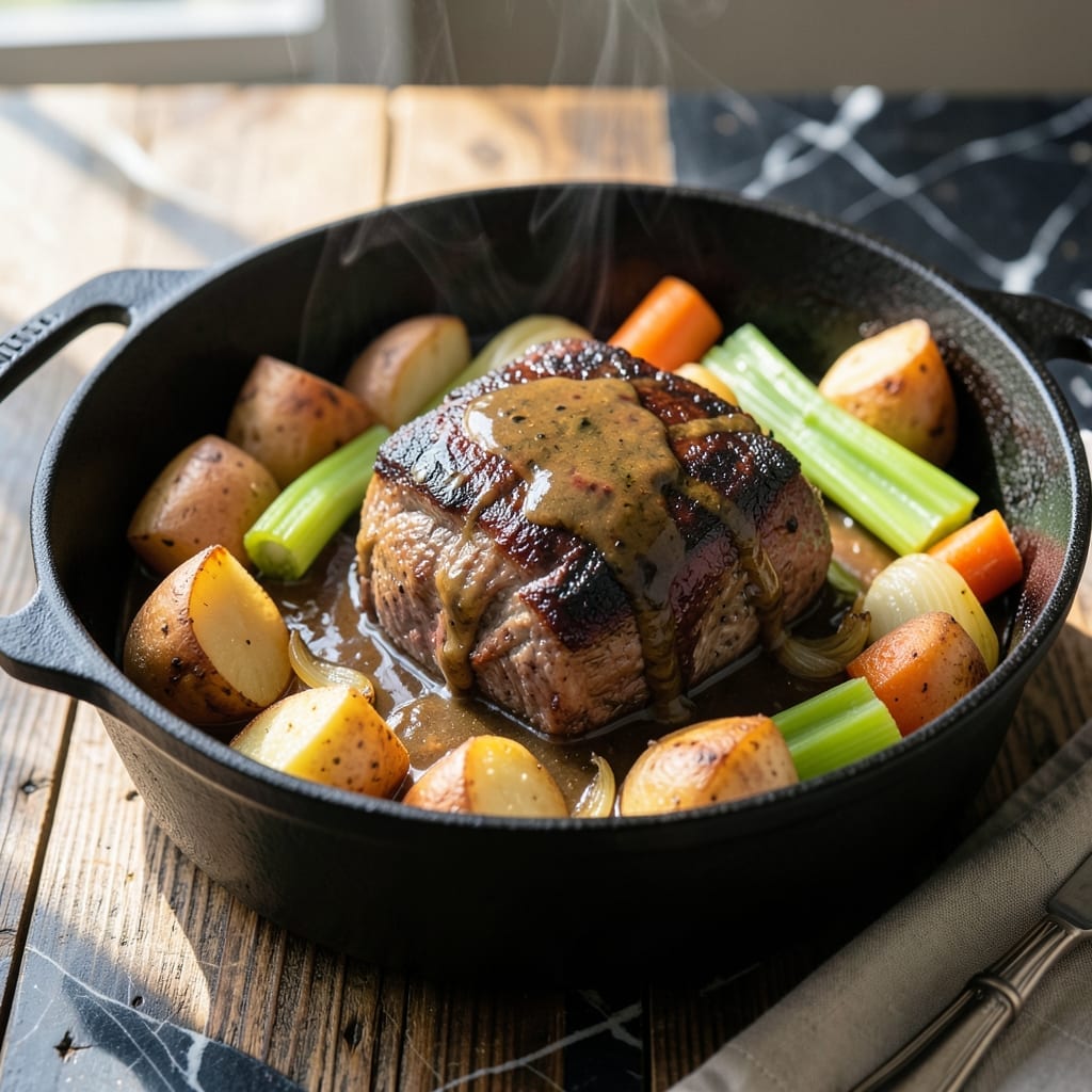 Lipton Recipe Secrets Pot Roast: Tender Beef With Savory Herb Gravy