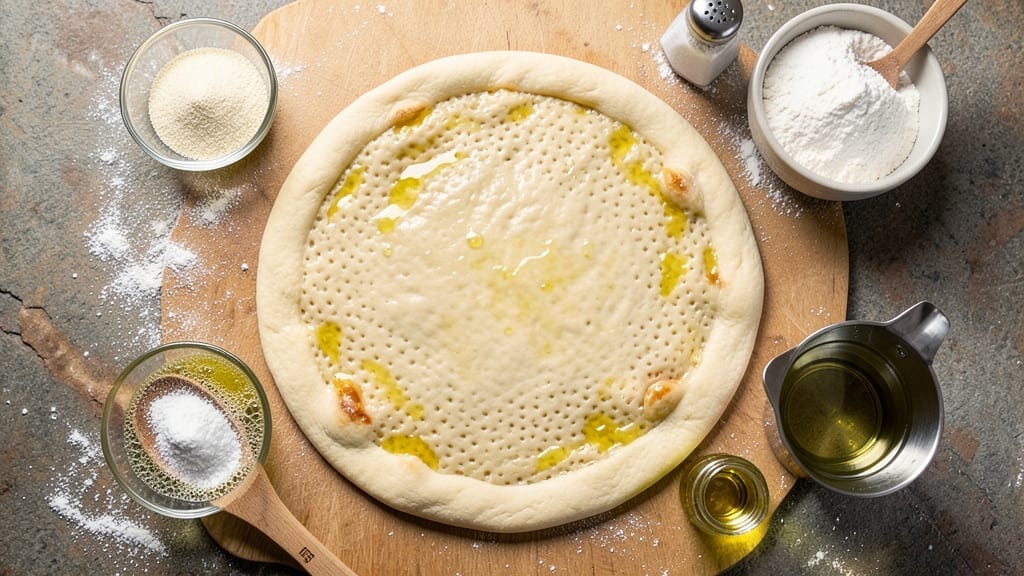 18-Inch Pizza Dough Recipe: No-Knead Rise and Stretch Secrets 18-Inch Pizza Dough Recipe: No-Knead Rise and Stretch Secrets