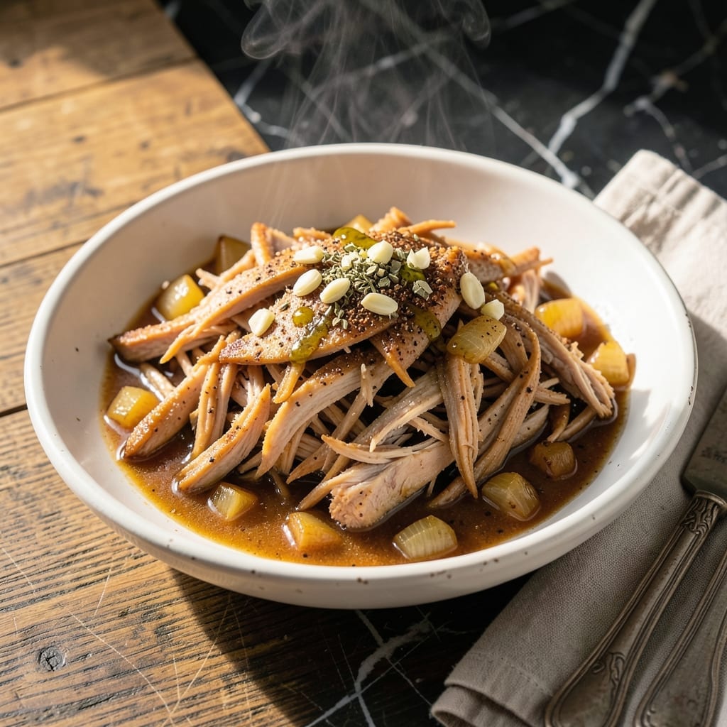 Pulled Turkey Crock Pot Recipe: Slow-Cooked Juicy Shreds Pulled Turkey Crock Pot Recipe: Slow-Cooked Juicy Shreds