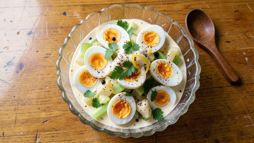 1950s Potato Salad Recipe With Mayonnaise: Vintage Creaminess With Crunchy Celery Bites