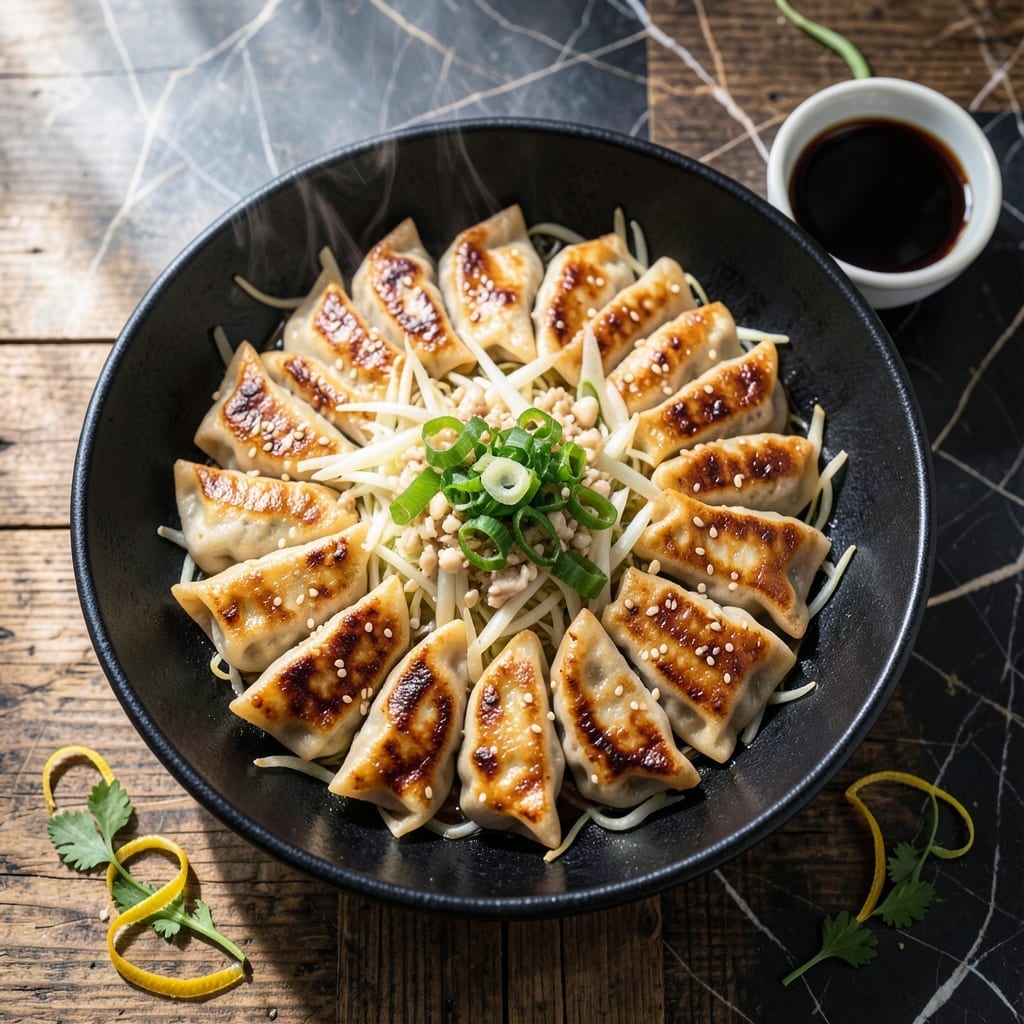 One Pot Gyoza Recipe: Crispy Bottoms and Juicy Fillings