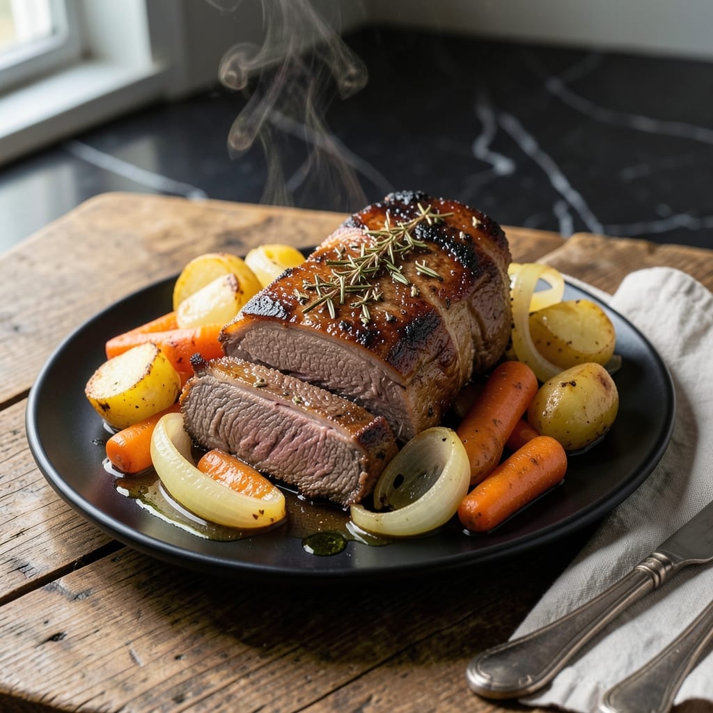 Air Fryer Pot Roast Recipe: Air-Crisped Beef with Root Vegetables Air Fryer Pot Roast Recipe: Air-Crisped Beef with Root Vegetables
