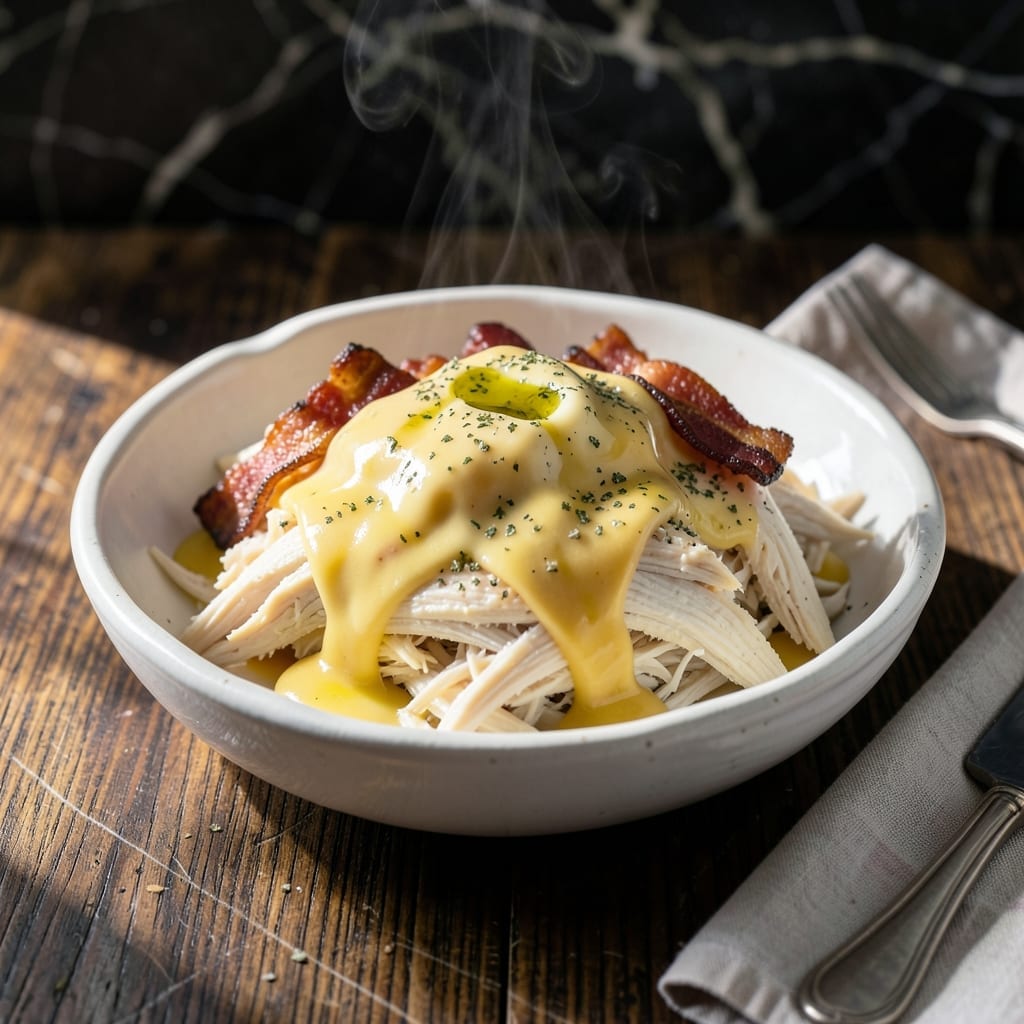 Instant Pot Keto Crack Chicken Recipe: Cheesy Bacon Loaded in Minutes